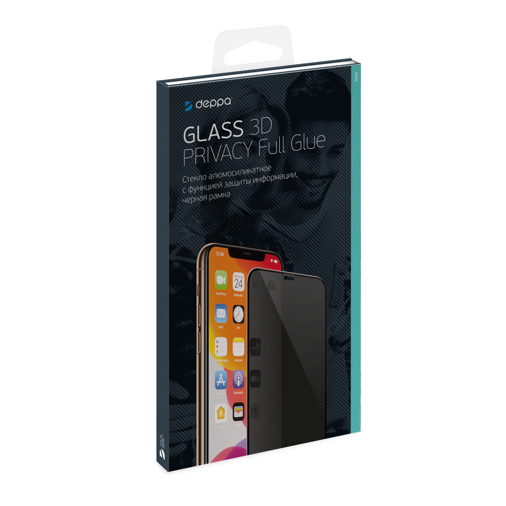 Защитное стекло Deppa PRIVACY 3D Full Glue для Apple iPhone XR 0.3 мм черная рамкаpa
Защитное стекло Deppa PRIVACY 3D Full Glue для Apple iPhone XR 0.3 мм черная рамкаpa