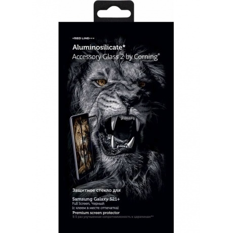 Стекло защитное Red line Corning черный для Samsung Galaxy S21+ 1шт. (УТ000023709)
Стекло защитное Red line Corning черный для Samsung Galaxy S21+ 1шт. (УТ000023709)