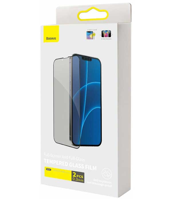 Стекло защитное Baseus для APPLE iPhone 13 / 13 Pro 0.23mm Curved Screen Tempered Glass Protector with Crack Resistant Edges and Anti-Spy Function 2pcs Black SGQP020401
Стекло защитное Baseus для APPLE iPhone 13 / 13 Pro 0.23mm Curved Screen Tempered Glass Protector with Crack Resistant Edges and Anti-Spy Function 2pcs Black SGQP020401