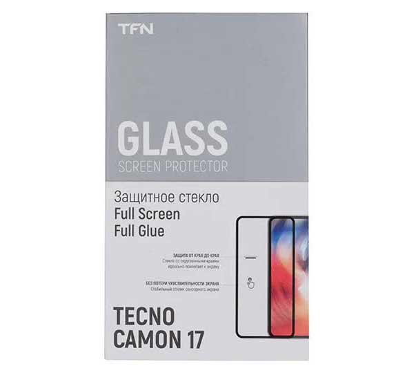 Стекло защитное TFN Tecno Camon 17 2.5D black
Стекло защитное TFN Tecno Camon 17 2.5D black