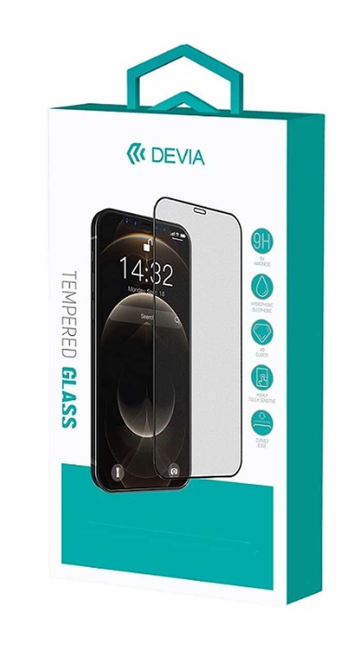 Защитное стекло Devia Star Full Tempered Glass для iPhone 13 mini - Black
Защитное стекло Devia Star Full Tempered Glass для iPhone 13 mini - Black