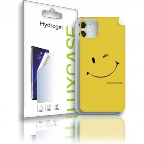 Гидрогелевая пленка LuxCase для Realme 9i, Смайл (JJT-FD-025), 0,14 мм, Back
Гидрогелевая пленка LuxCase для Realme 9i, Смайл (JJT-FD-025), 0,14 мм, Back