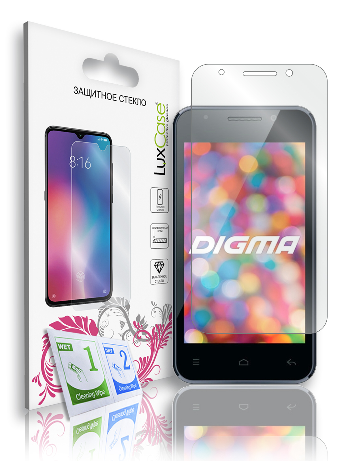 Стекло защитное плоское LuxCase для Digma Optima 4.0, Прозрачное, 0,33 мм
Стекло защитное плоское LuxCase для Digma Optima 4.0, Прозрачное, 0,33 мм