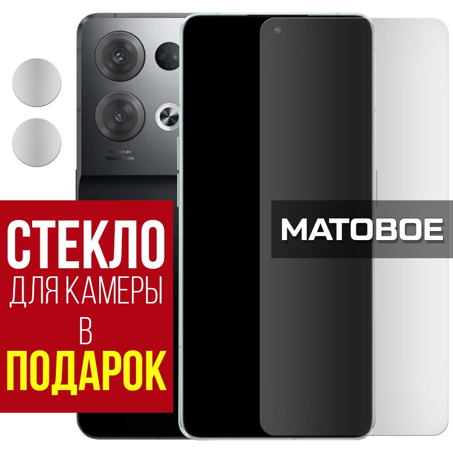 Стекло защитное гибридное МАТОВОЕ Krutoff для Oppo Reno 8 Pro+ + защита камеры (2 шт.)
Стекло защитное гибридное МАТОВОЕ Krutoff для Oppo Reno 8 Pro+ + защита камеры (2 шт.)