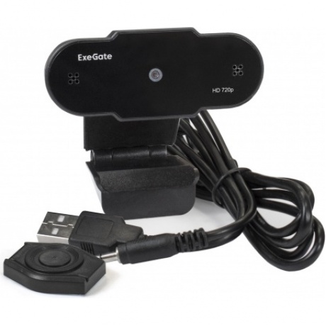 Веб-камера ExeGate BlackView C525 HD (EX287385RUS)
Веб-камера ExeGate BlackView C525 HD (EX287385RUS)