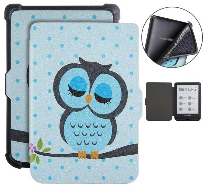 Чехол BookCase для PocketBook 606/616/627/628/632/633 Owl BC-632-owl
Чехол BookCase для PocketBook 606/616/627/628/632/633 Owl BC-632-owl