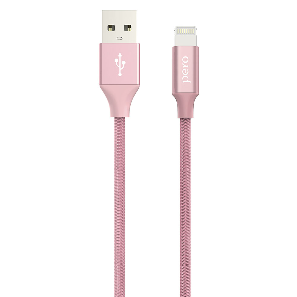 Дата-кабель PERO DC-02 8-pin Lightning, 2.4А, 1м, розовый
Дата-кабель PERO DC-02 8-pin Lightning, 2.4А, 1м, розовый