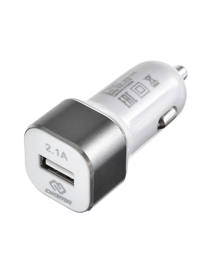 Автомобильное зар./устр. Digma DGCC-1U-2.1A-WG 2.1A универсальное белый
Автомобильное зар./устр. Digma DGCC-1U-2.1A-WG 2.1A универсальное белый