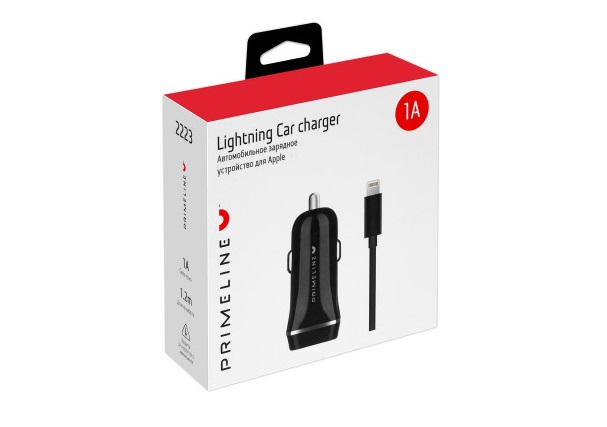Автомобильное зарядное устройство Prime Line 1A+8pin 1.2m black (2223
Автомобильное зарядное устройство Prime Line 1A+8pin 1.2m black (2223