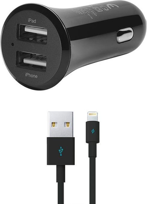 Автомобильное зарядное устройство ТTEC Quantum Duo 3.4A 8pin MFI black
Автомобильное зарядное устройство ТTEC Quantum Duo 3.4A 8pin MFI black