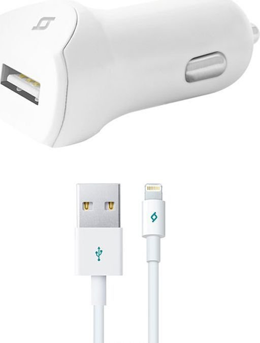 Автомобильное зарядное устройство ТTEC Speed 2.1A+8pin white
Автомобильное зарядное устройство ТTEC Speed 2.1A+8pin white