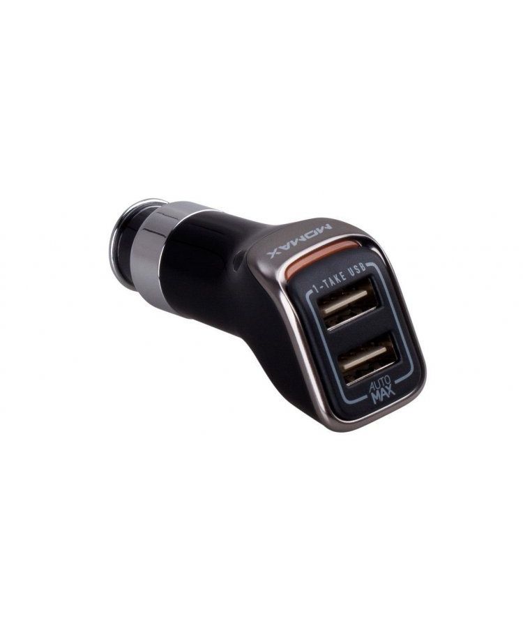 Автомобильное зарядное устройство Momax Top Series Car Charger Dual USB 4.8A Чёрный
Автомобильное зарядное устройство Momax Top Series Car Charger Dual USB 4.8A Чёрный