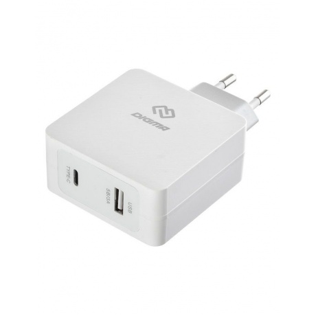 Сетевое зарядное устройство Digma DGPD-45W-WG QC3.0 5.5A PD USB Type-C белый (DGPD-45W-WG)
Сетевое зарядное устройство Digma DGPD-45W-WG QC3.0 5.5A PD USB Type-C белый (DGPD-45W-WG)