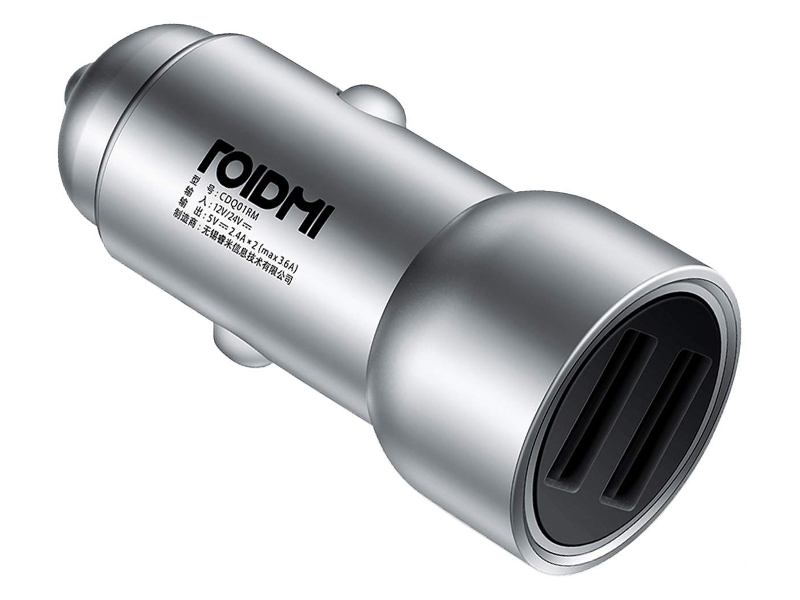Автомобильное зарядное устройство Xiaomi Roidmi Car Charger 1A100CNA
Автомобильное зарядное устройство Xiaomi Roidmi Car Charger 1A100CNA
