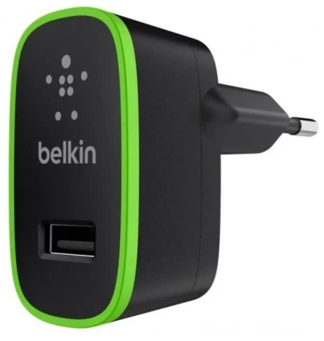 Сетевое зарядное устройство Belkin F7U001vf06-BLK Black
Сетевое зарядное устройство Belkin F7U001vf06-BLK Black