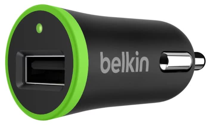 Автомобильное зарядное устройство Belkin F8J054btBLK Black
Автомобильное зарядное устройство Belkin F8J054btBLK Black