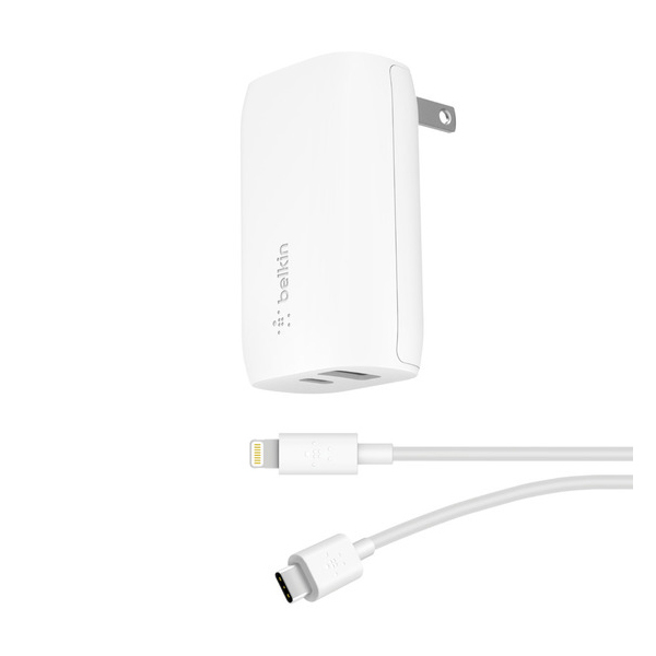 Сетевое зарядное устройство Belkin F7U097vf04-APL 6A PD белый
Сетевое зарядное устройство Belkin F7U097vf04-APL 6A PD белый