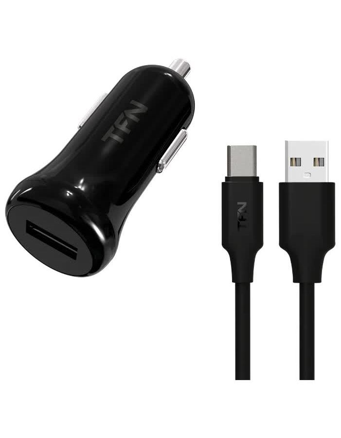 Автомобильное зарядное устройство TFN 1А+Type-C black
Автомобильное зарядное устройство TFN 1А+Type-C black