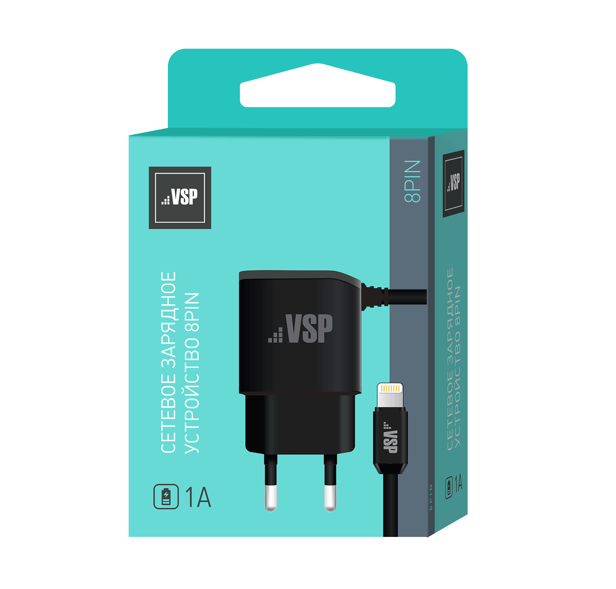 Сетевое зарядное устройство BoraSCO 1А 8pin черное (VSP) 34847
Сетевое зарядное устройство BoraSCO 1А 8pin черное (VSP) 34847