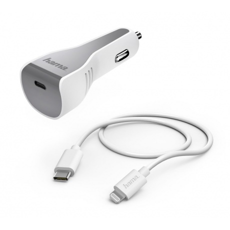 Комплект зарядного устройства Hama H-183317 3A PD (00183317) белый
Комплект зарядного устройства Hama H-183317 3A PD (00183317) белый