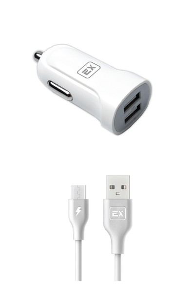 Автомобильное зарядное устойство Exployd EX-Z-583 microUSB 2хUSB 3.4А (2.4А+1А) белый
Автомобильное зарядное устойство Exployd EX-Z-583 microUSB 2хUSB 3.4А (2.4А+1А) белый