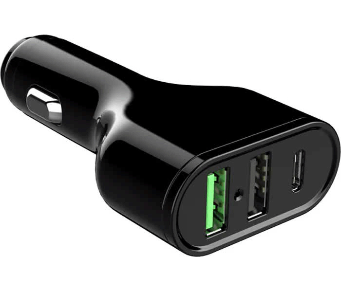 Автомобильное зарядное устройство Devia Swift Drive Car Charger 2USB+Type-C QC3.0 - Чёрный
Автомобильное зарядное устройство Devia Swift Drive Car Charger 2USB+Type-C QC3.0 - Чёрный
