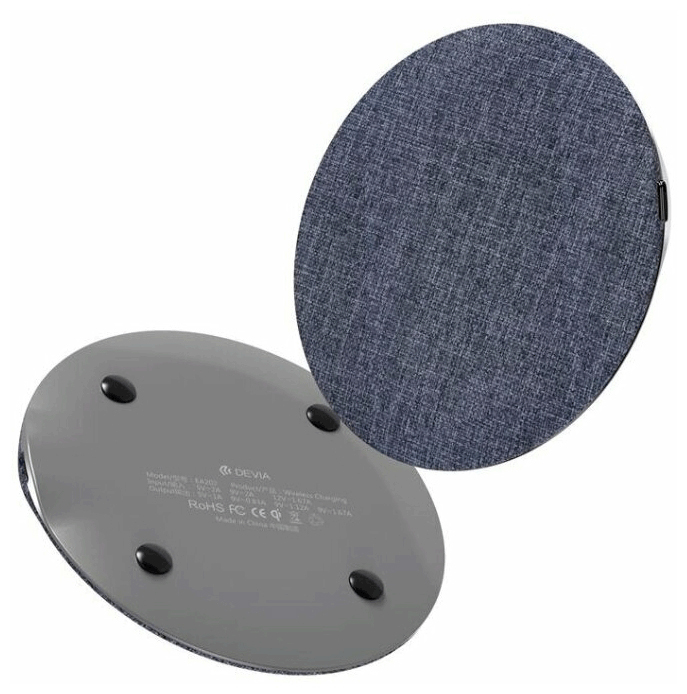 Беспроводное зарядное устройство Devia UFO Wireless Charger 15w - Grey, Серый
Беспроводное зарядное устройство Devia UFO Wireless Charger 15w - Grey, Серый