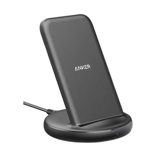 Беспроводное зарядное устройство Anker PowerWave II Stand 15W EU Black+Gray
Беспроводное зарядное устройство Anker PowerWave II Stand 15W EU Black+Gray