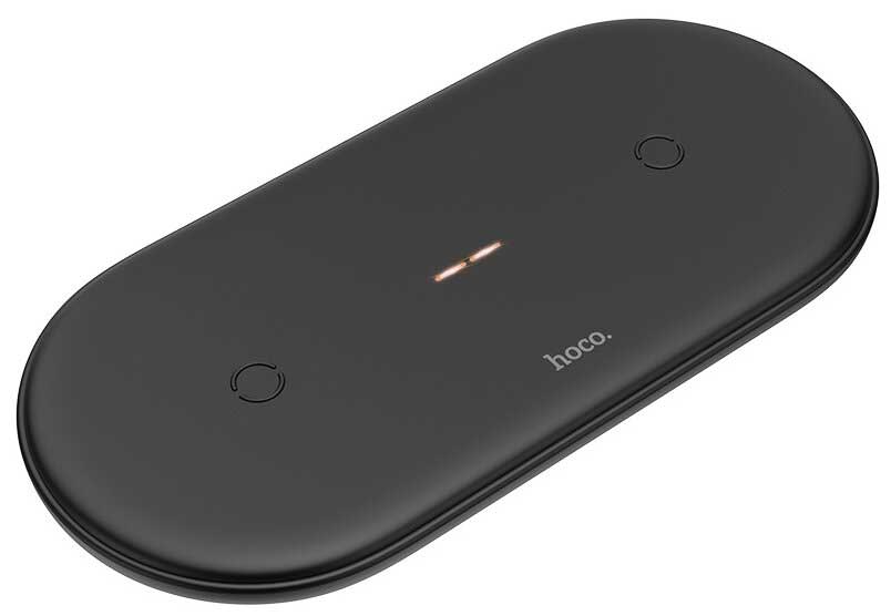 Беспроводное зарядное устройство Hoco CW23 Dual Power Black
Беспроводное зарядное устройство Hoco CW23 Dual Power Black