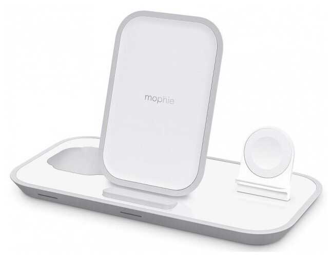 Беспроводное зарядное устройство Mophie 3-in-1 Wireless Charging Stand White 401305748
Беспроводное зарядное устройство Mophie 3-in-1 Wireless Charging Stand White 401305748