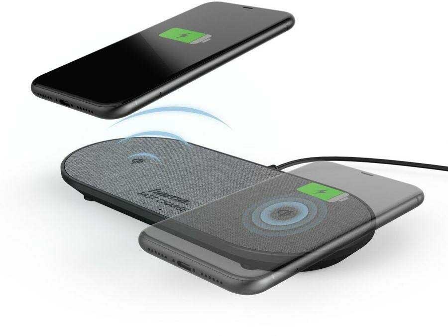 Беспроводное зарядное устройство Hama QI-FC10 DUO черный (00188326)
Беспроводное зарядное устройство Hama QI-FC10 DUO черный (00188326)