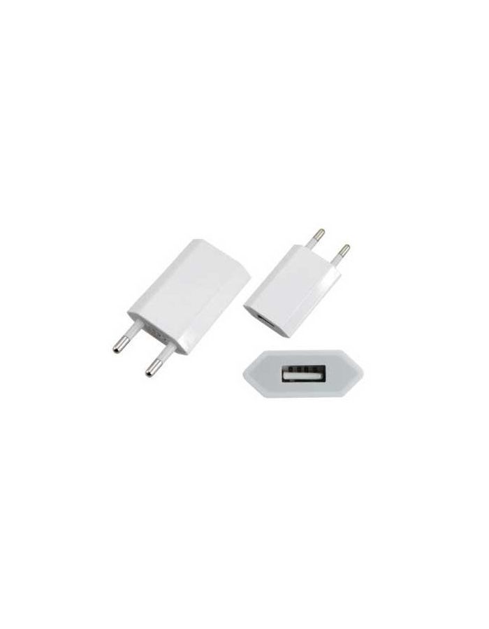 Сетевое зарядное устройство iPhone/iPod USB белое (СЗУ) (5 V, 1000 mA) REXANT
Сетевое зарядное устройство iPhone/iPod USB белое (СЗУ) (5 V, 1000 mA) REXANT