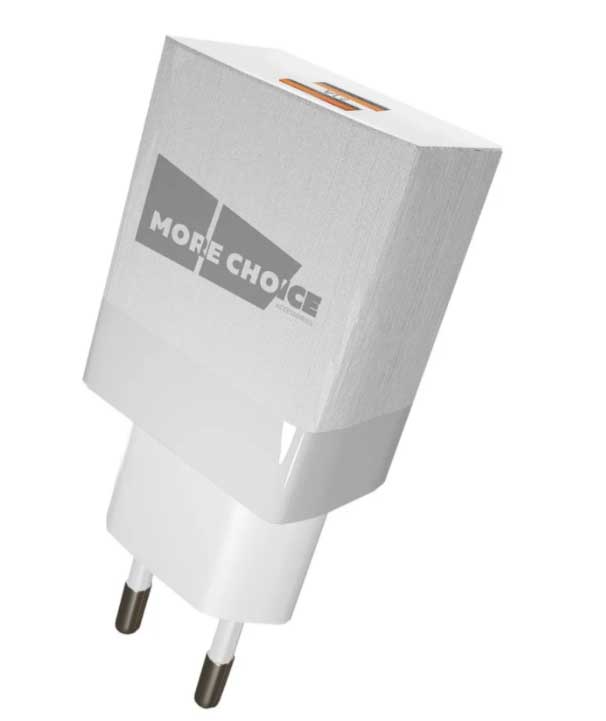 Сетевое зарядное устройство More choice 2USB 2.1A для micro USB NC24m (White)
Сетевое зарядное устройство More choice 2USB 2.1A для micro USB NC24m (White)