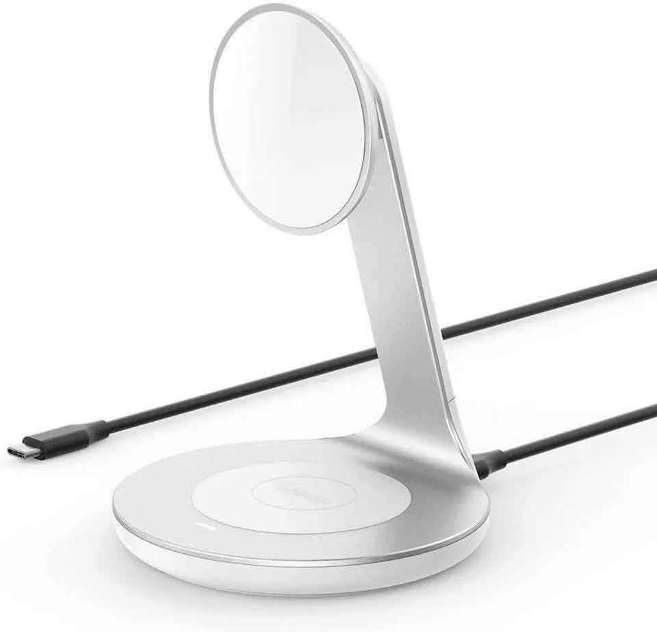 Беспроводное зарядное устройство Anker Stand Magnetic Pad A2540 WT
Беспроводное зарядное устройство Anker Stand Magnetic Pad A2540 WT