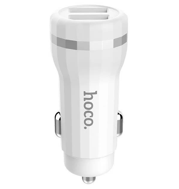 Автомобильное зарядное устройство+кабель MicroUSB Hoco Z27 Staunch, 2USB, 2.4A, белый (92865)
Автомобильное зарядное устройство+кабель MicroUSB Hoco Z27 Staunch, 2USB, 2.4A, белый (92865)