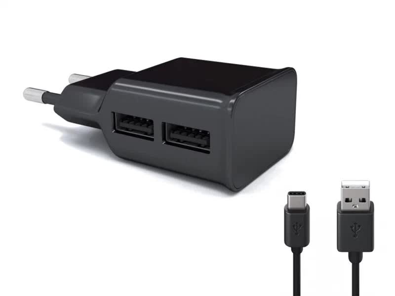 Сетевое зарядное устройство Red line 2 USB (модель NT-2A), 2.1A + кабель Type-C, черный УТ000012252
Сетевое зарядное устройство Red line 2 USB (модель NT-2A), 2.1A + кабель Type-C, черный УТ000012252