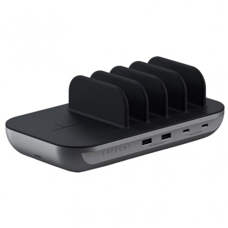 Зарядная станция Satechi Dock5 Multi-Device Charging Station серый космос
Зарядная станция Satechi Dock5 Multi-Device Charging Station серый космос