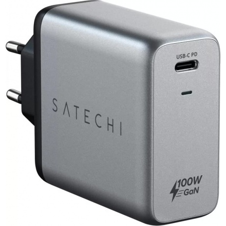 Сетевое зарядное устройство Satechi Compact Charger GaN Power Space Gray
Сетевое зарядное устройство Satechi Compact Charger GaN Power Space Gray