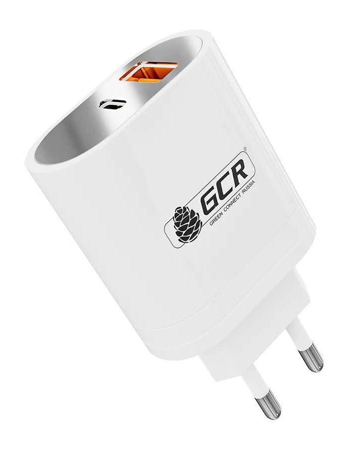Сетевое зарядное устройство GCR 36W USB TypeA + TypeC, PD18W + Quick Charge 3.0, GCR-52579
Сетевое зарядное устройство GCR 36W USB TypeA + TypeC, PD18W + Quick Charge 3.0, GCR-52579