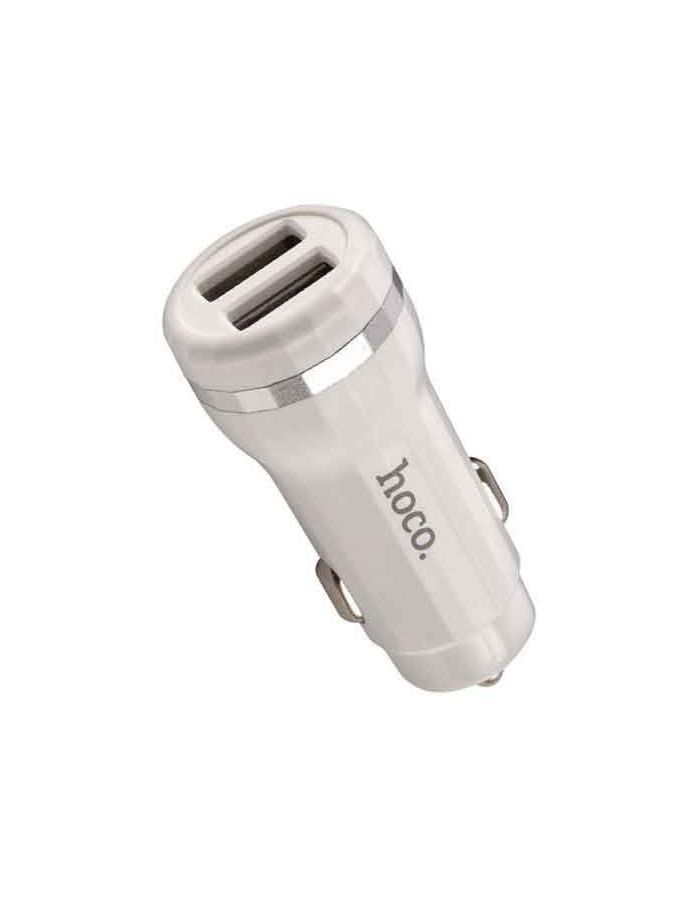 Автомобильное зарядное устройство Hoco RD2, 2USB, 2.4A, белый
Автомобильное зарядное устройство Hoco RD2, 2USB, 2.4A, белый