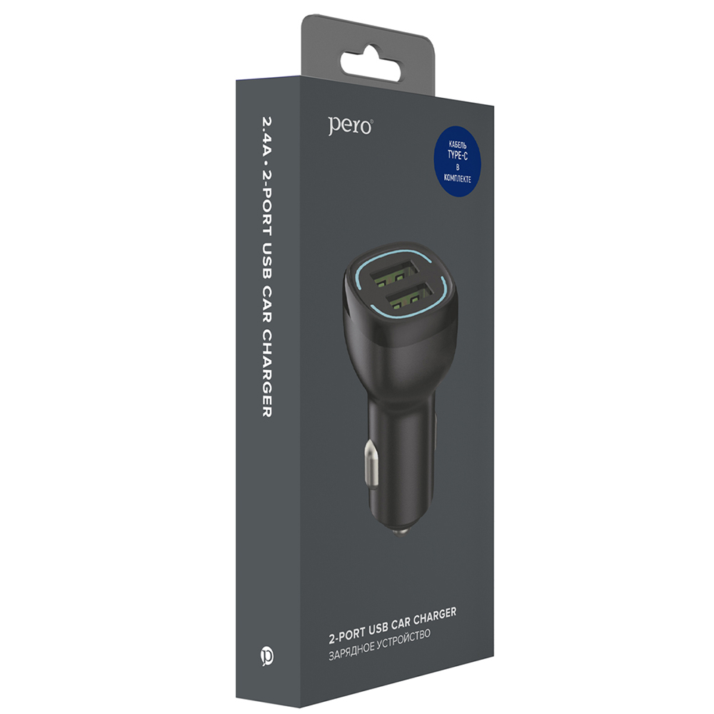 Автомобильное зарядное устройство PERO AC04 2USB 2.4A AUTOMAX кабель Type-C черное
Автомобильное зарядное устройство PERO AC04 2USB 2.4A AUTOMAX кабель Type-C черное