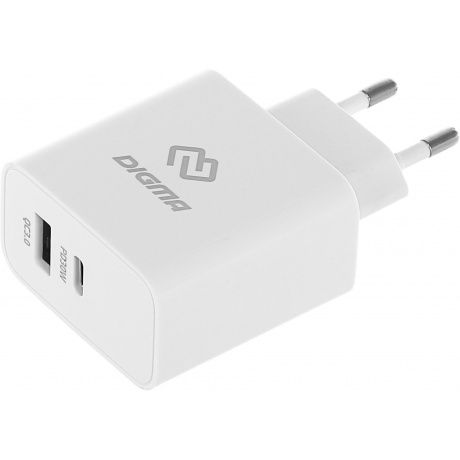 Сетевое зарядное устройство Digma DGW3D 3A PD+QC универсальное белый (DGW3D0F110WH)
Сетевое зарядное устройство Digma DGW3D 3A PD+QC универсальное белый (DGW3D0F110WH)