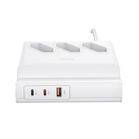 Зарядная док-станция USAMS 65W, Super Si быстрая зарядка, 3 AC + 2 Type-C+ 1 USB Ports, белая (CC160TC01)
Зарядная док-станция USAMS 65W, Super Si быстрая зарядка, 3 AC + 2 Type-C+ 1 USB Ports, белая (CC160TC01)