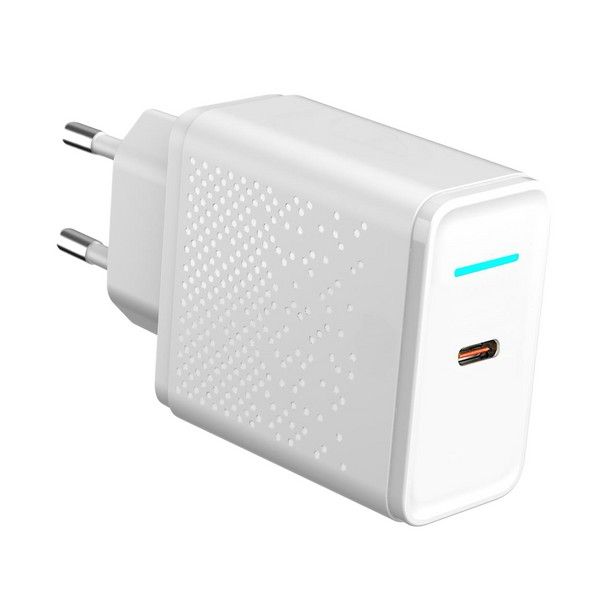 Сетевое зарядное устройство Krutoff CH-09 USB Type-C, PD 20W (white)
Сетевое зарядное устройство Krutoff CH-09 USB Type-C, PD 20W (white)