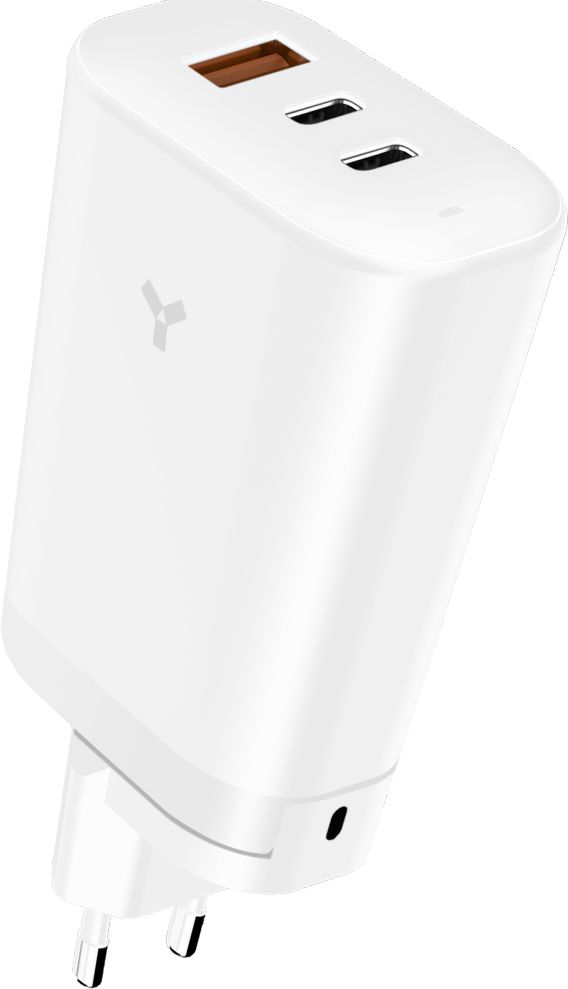 Сетевое зарядное устройство Accesstyle Cosmic GaN 65W2CA Travel White
Сетевое зарядное устройство Accesstyle Cosmic GaN 65W2CA Travel White