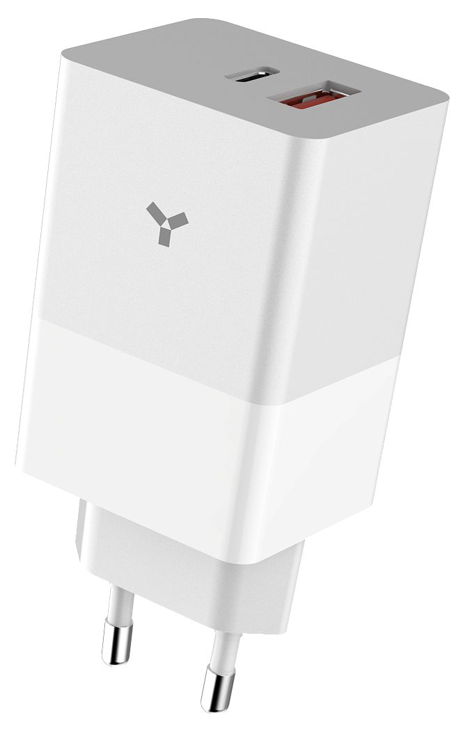 Сетевое зарядное устройство Accesstyle Crocus GaN 65WCA White
Сетевое зарядное устройство Accesstyle Crocus GaN 65WCA White