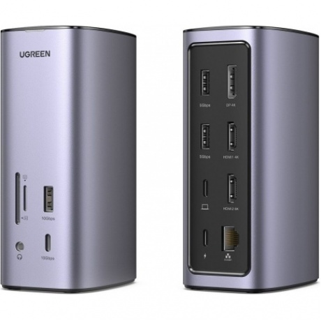 Док-станция UGREEN CM555 (90325) Grey
Док-станция UGREEN CM555 (90325) Grey