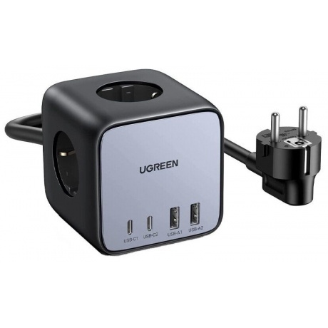 Сетевое зарядное устройство UGREEN CD268 (60113) DigiNest Cube Charging Station 65W Space Gray
Сетевое зарядное устройство UGREEN CD268 (60113) DigiNest Cube Charging Station 65W Space Gray
