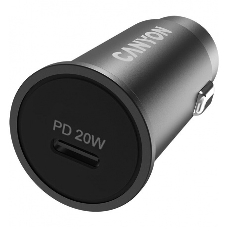 Автомобильное зарядное устройство Canyon C-20 PD 20W Black (CNS-CCA20B)
Автомобильное зарядное устройство Canyon C-20 PD 20W Black (CNS-CCA20B)