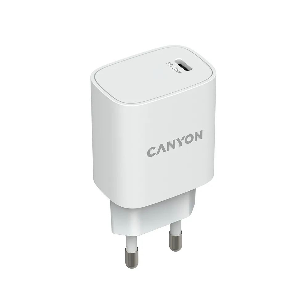 Сетевое зарядное устройство CANYON H-20, PD 20W (2CN-ECHA20W02) белый
Сетевое зарядное устройство CANYON H-20, PD 20W (2CN-ECHA20W02) белый